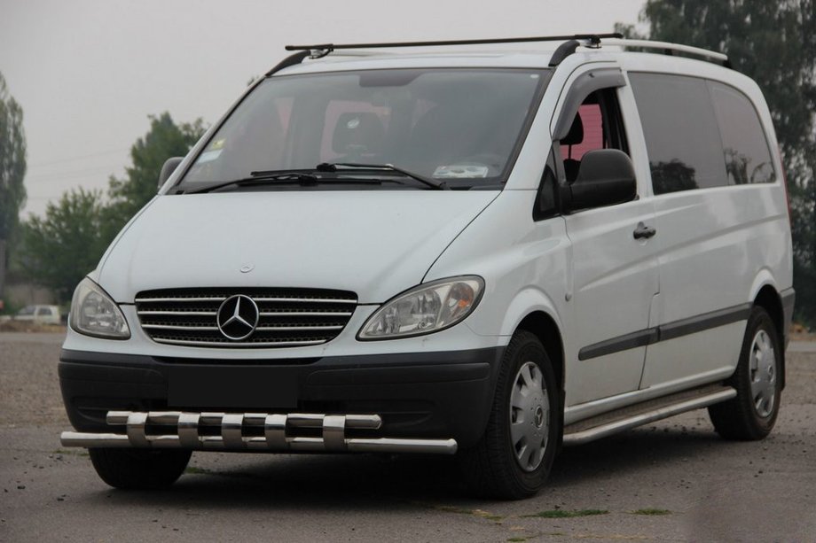 Mercedes Viano 2004–2014 Shark ST015 eturauta (ruostumaton teräs) Image