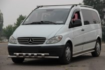 Mercedes Viano 2004–2014 Shark ST015 eturauta (ruostumaton teräs) kuva 1