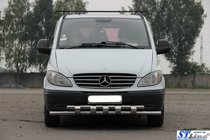 Mercedes Viano 2004–2014 Shark ST015 eturauta (ruostumaton teräs) kuva 2