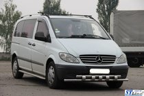 Mercedes Viano 2004–2014 Shark ST015 eturauta (ruostumaton teräs) kuva 3