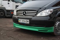Mercedes Viano 2004–2014 Etupuskurin lippoileri Brabos Style (maalattava) kuva 2