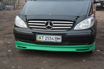 Mercedes Viano 2004–2014 Etupuskurin lippoileri Brabos Style (maalattava) kuva 3