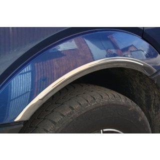 Kapeat pyöränkaaren listat (4 kpl, ruostumaton teräs) Mercedes Sprinter W906 2006–2018 kuva 3