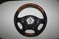 Mercedes Sprinter W906 2006–2018 Ohjauspyörä (nahka/puu) kuva 5