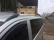 Mercedes Viano 2004–2014 Kromatut kattokaiteet CAN OEM-tyyli (metallijalat) kuva 4