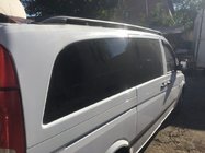 Mercedes Viano 2004–2014 Mustat kattokaiteet Skyport (täysmetalli) kuva 6