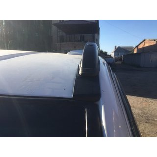 Mustat kattokaiteet Skyport (täysmetalli) Mercedes Viano 2004–2014 kuva 4