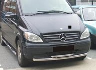 Mercedes Viano 2004–2014 Etuputki ST014 (ruostumaton teräs) 60/42 mm kuva 6