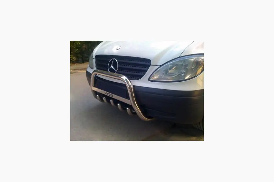 Mercedes Viano 2004–2014 Karjapuskuri WT003/004 (ruostumaton teräs) Image