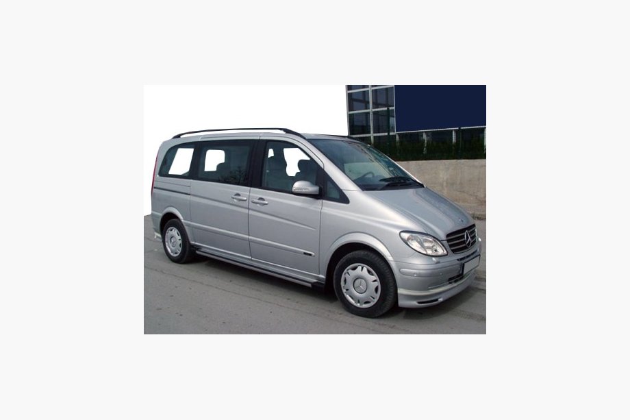 Mercedes Viano 2004–2014 Etupuskurin lippoileri Brabos Style (maalattava) Image
