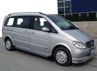 Mercedes Viano 2004–2014 Etupuskurin lippoileri Brabos Style (maalattava) kuva 1