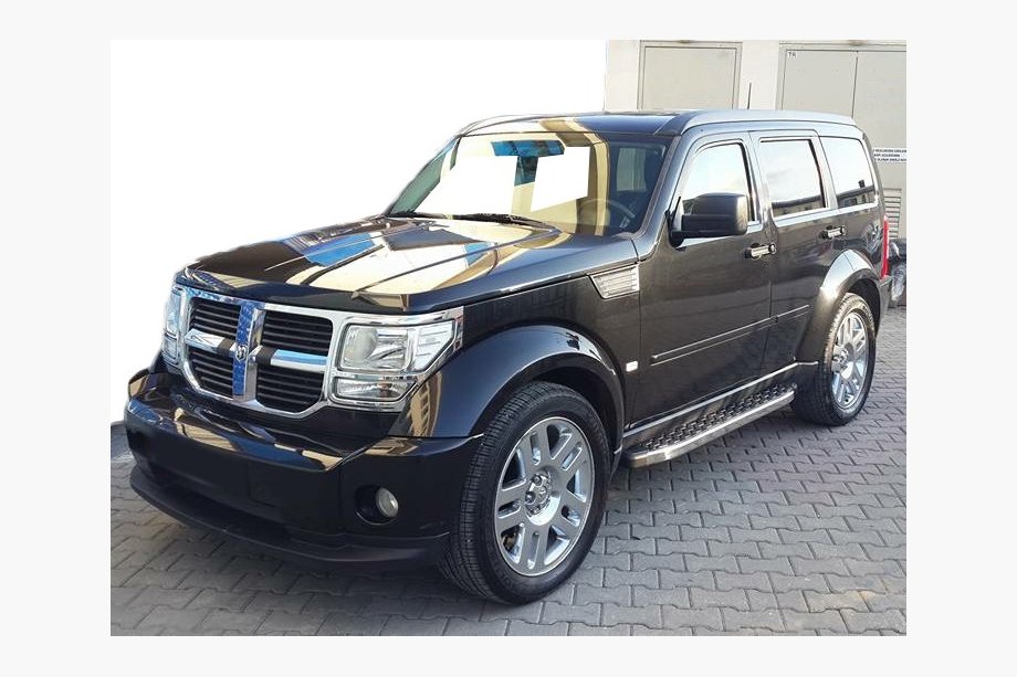 Dodge Nitro 2006–2011 BlackLine-sivuporrassarja (2 kpl, alumiini) Image