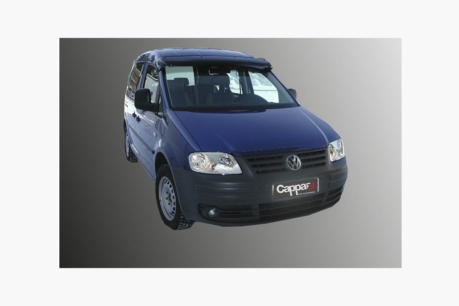 Volkswagen Caddy 2010–2015 Tuulilasin visiiri (kiiltomusta, 5 mm) Image