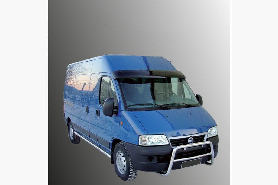 Fiat Ducato 1995–2006 Tuulilasin visiiri (kiiltomusta, 5 mm) Image
