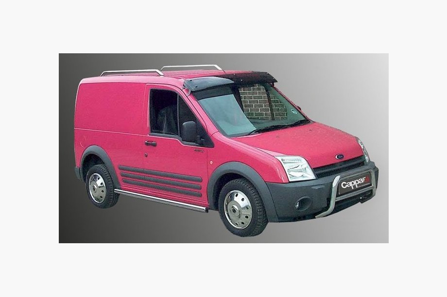 Ford Connect 2010–2013 Tuulilasin visiiri (kiiltomusta, 5 mm) Image
