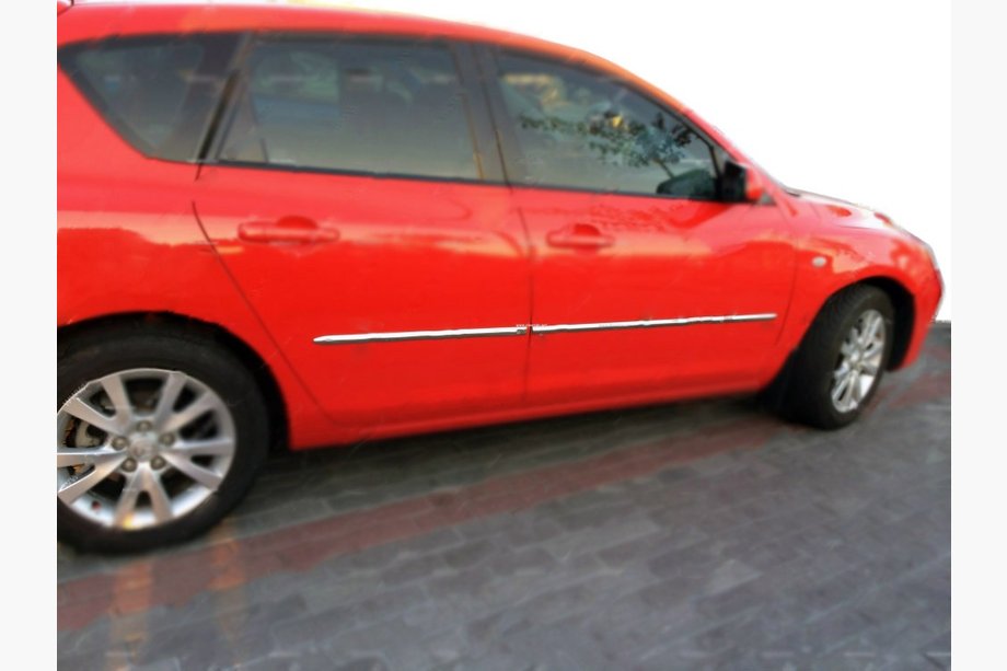 Mazda 3 2003–2009 Ovilistat (4 kpl, ruostumaton teräs) Image