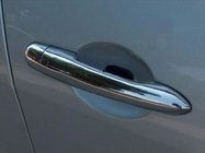 Renault Megane II 2004–2009 Ovenkahvan kromisuojat (4 kpl, ruostumaton teräs) kuva 1