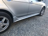 Mitsubishi Lancer X 2008– Sivuhelmat (2 kpl, maalattavaksi) kuva 1