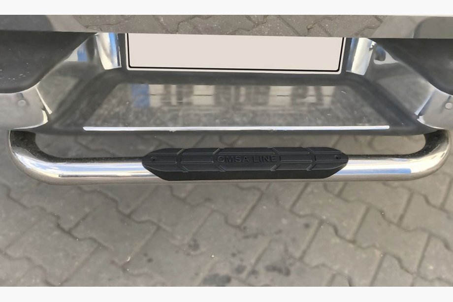 Mercedes X class 2017–2020 Takasuojakaari Omsa (ruostumaton teräs) Image