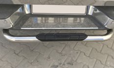 Mercedes X class 2017–2020 Takasuojakaari Omsa (ruostumaton teräs) kuva 1