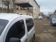 Renault Kangoo 2008–2020 Skyport kattokaiteet (harmaa matta) Vakiokiinnityssarja kuva 2