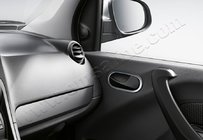 Mercedes Citan 2013–2021 Sisäovenkahvojen kehykset (2 kpl, ruostumaton teräs) kuva 2