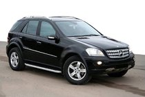 Mercedes ML W164 2005–2011 Sivuporraslaudat Fullmond (2 kpl, alumiini) kuva 3