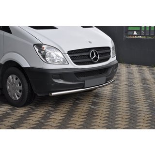 Etupuskurin alakaari ST008 (ruostumaton teräs) Mercedes Sprinter W906 2006–2018 kuva 1