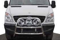 Mercedes Sprinter W906 2006–2018 Korkea karjapuskuri WT018 (ruostumaton teräs) kuva 3