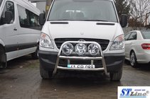 Mercedes Sprinter W906 2006–2018 Korkea karjapuskuri WT018 (ruostumaton teräs) kuva 4