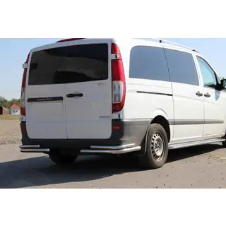 Takakulmat AK003-Double (2 kpl, ruostumaton teräs) Mercedes Vito W639 2004–2014 kuva 1