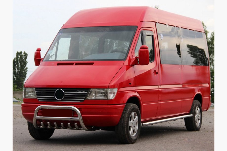 Mercedes Sprinter W901/902/903/904/905 1995–2006 Karjapuskuri WT008 (ruostumaton teräs) Image