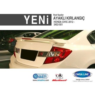 Valollinen spoileri (maalattava) Honda Civic Sedan IX 2011–2016 kuva 2