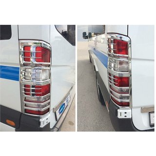 Jarruvalojen kromilistat (2 kpl, muovia) kuva 1