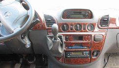 Mercedes Sprinter W901/902/903/904/905 1995–2006 (cdi, 2000-2006) Kojelaudan paneelilistat (Meric) Alumiini kuva 8
