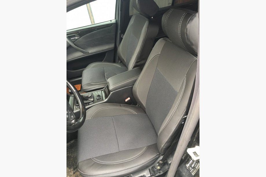 Mercedes E-sarja W210 1995–2002 Ekonahkaiset istuinsuojat SoyuzAuto Premium Image