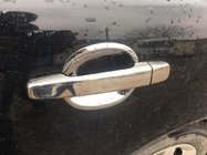 Mercedes E-sarja W210 1995–2002 Ovenkahvan suojat (4 kpl) Kromattu muovi kuva 5