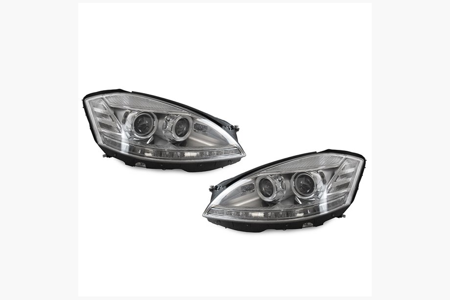 Mercedes S-class W221 2005–2013 Etuajovalot, täydellinen kokoonpano NightVision (Alkuperäinen) Image