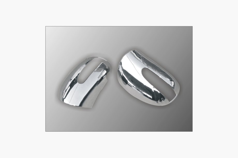 Mercedes ML W164 2005–2011 Sivupeilien kuoret (2 kpl, ruostumaton teräs) Image