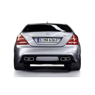 AMG S63 pakoputkenpäät kuva 2
