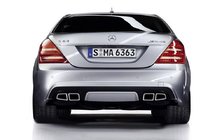Mercedes S-class W221 2005–2013 AMG S63 pakoputkenpäät kuva 2