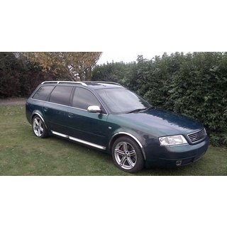 Pyöränkaaren kromilistat (4 kpl, ruostumaton teräs) Audi A6 C5 2001–2004 kuva 1