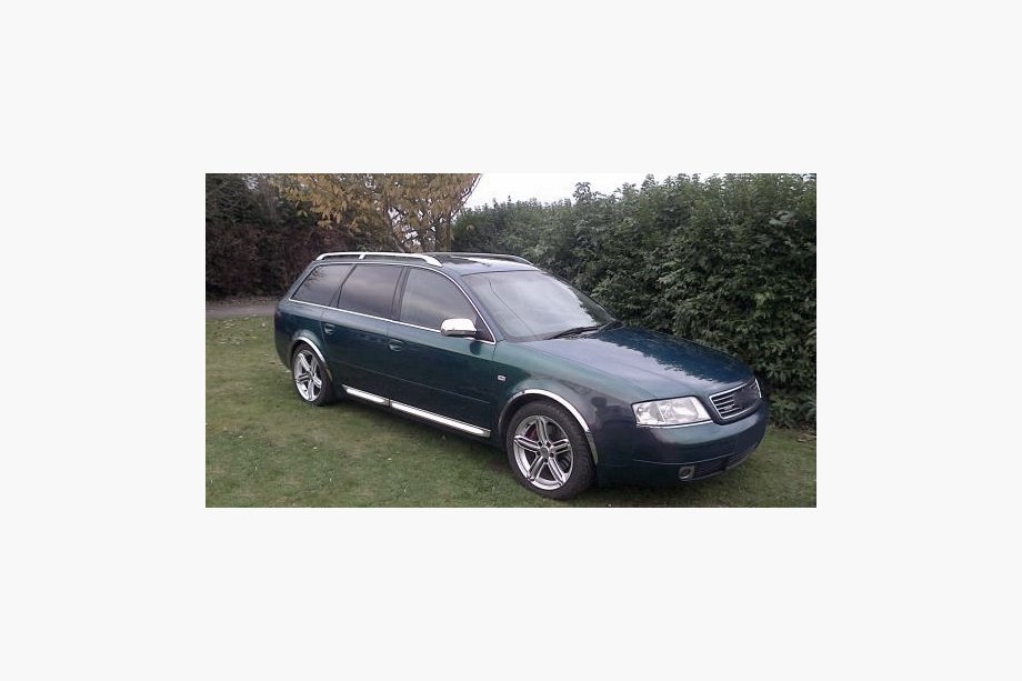 Audi A6 C5 2001–2004 Pyöränkaaren kromilistat (4 kpl, ruostumaton teräs) Image