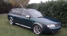 Audi A6 C5 2001–2004 Pyöränkaaren kromilistat (4 kpl, ruostumaton teräs) kuva 1