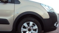 Peugeot Partner Tepee 2008–2018 Lokasuojan kaarilevikkeet (4 kpl, mustat) 2 sivuovea, muovi kuva 8