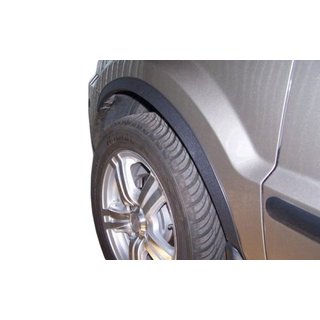 Lokasuojan kaarilevikkeet (4 kpl, mustat) Ford Fusion 2002–2012 kuva 1
