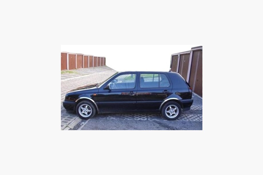 Volkswagen Golf 3 1991–2001 Pyöränkaaren kromilistat (4 kpl, ruostumaton teräs) Image