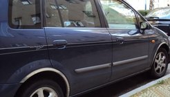 Mazda Premacy 1999–2005 Pyöränkaaren kromilistat (4 kpl, ruostumaton teräs) kuva 1