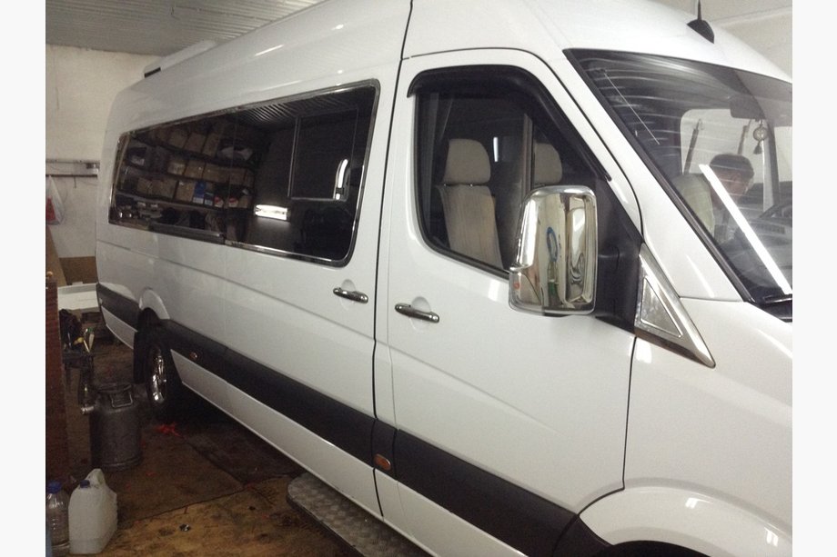 Mercedes Sprinter W906 2006–2018 Kromiset peilinkuoret (2 kpl) Kuva 14