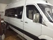 Mercedes Sprinter W906 2006–2018 Täydellinen ikkunalistojen reunus Long / ExraLong (ruostumaton teräs) kuva 2
